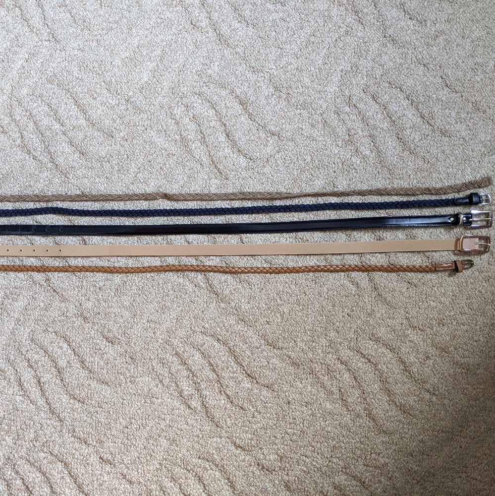 Multicolored Belt Set